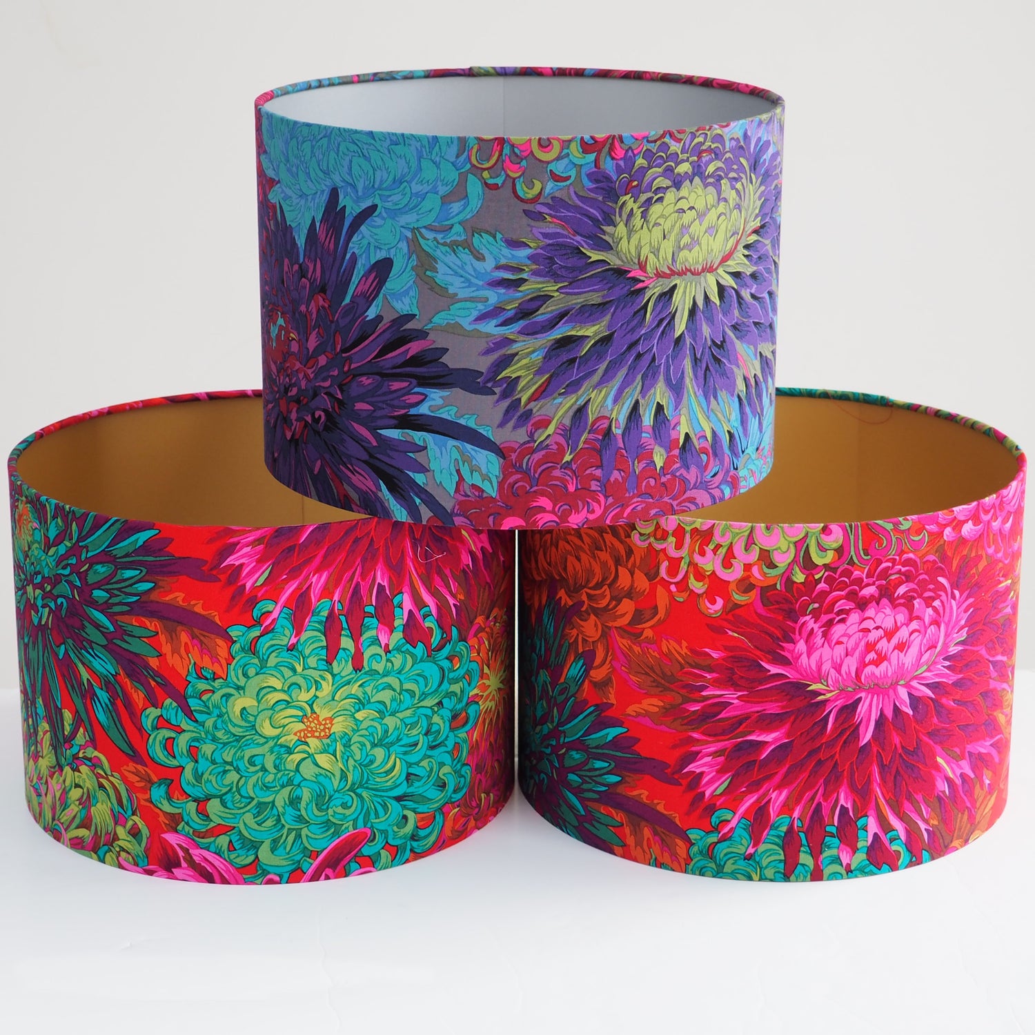 Drum lamp shades