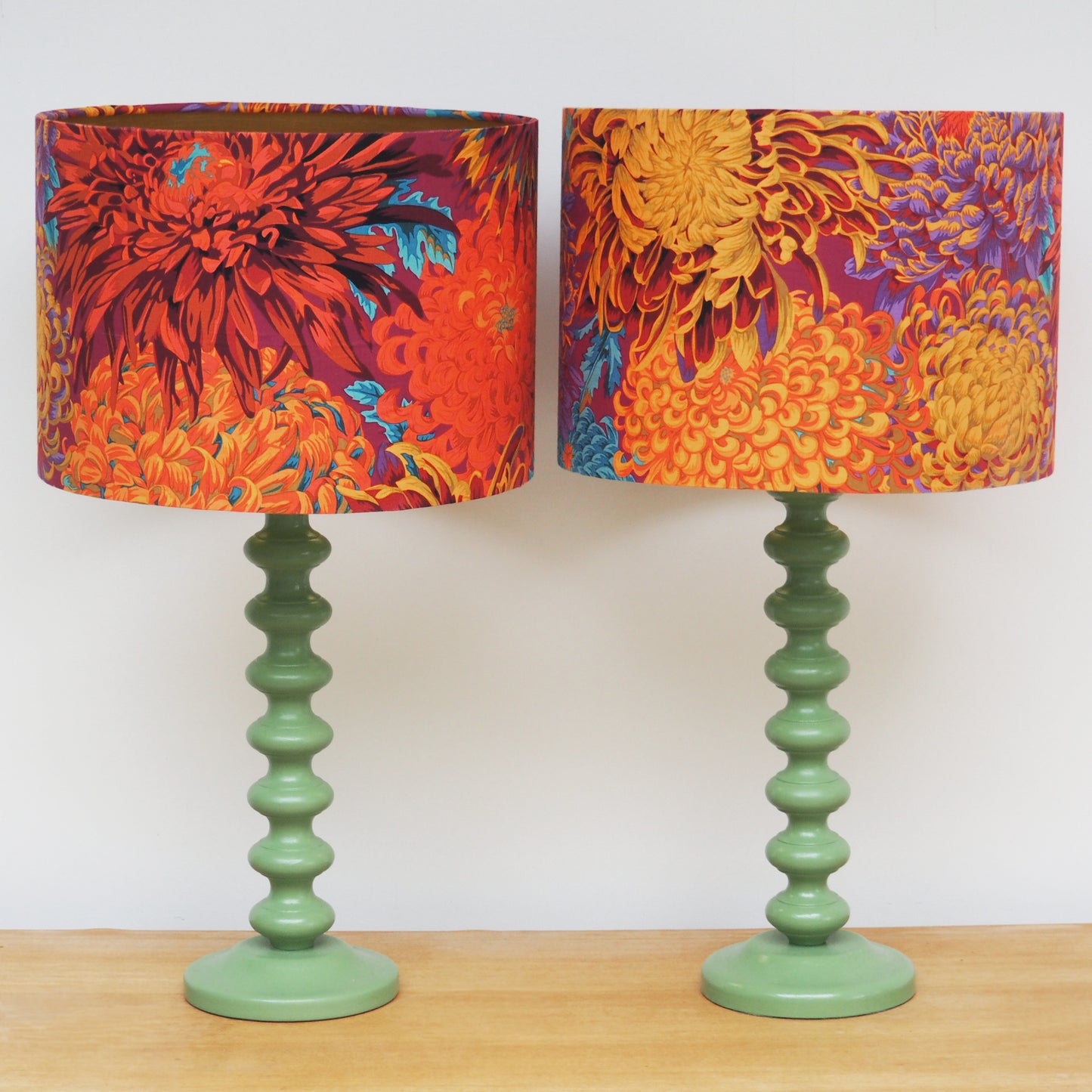 Japanese Chrysanthemum autumn lampshade