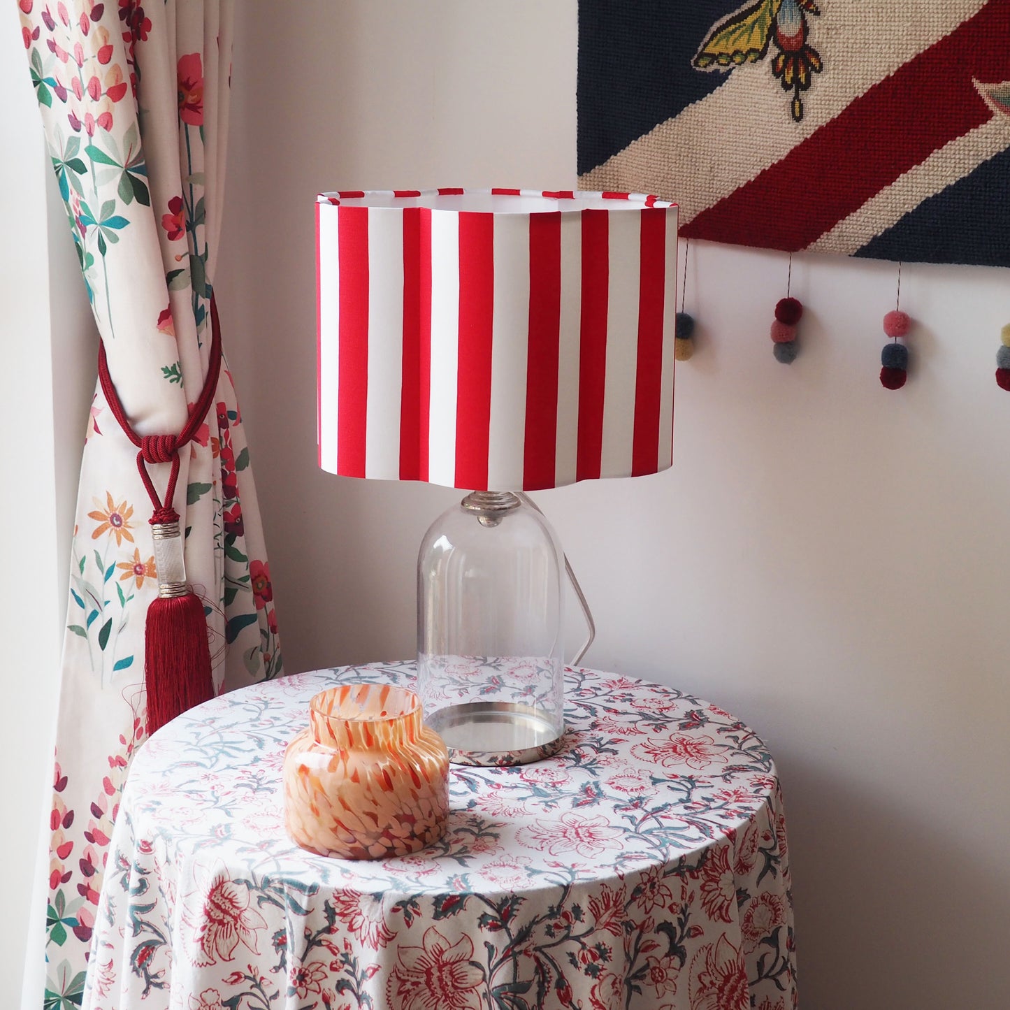 Red and white stripe - SCALLOP