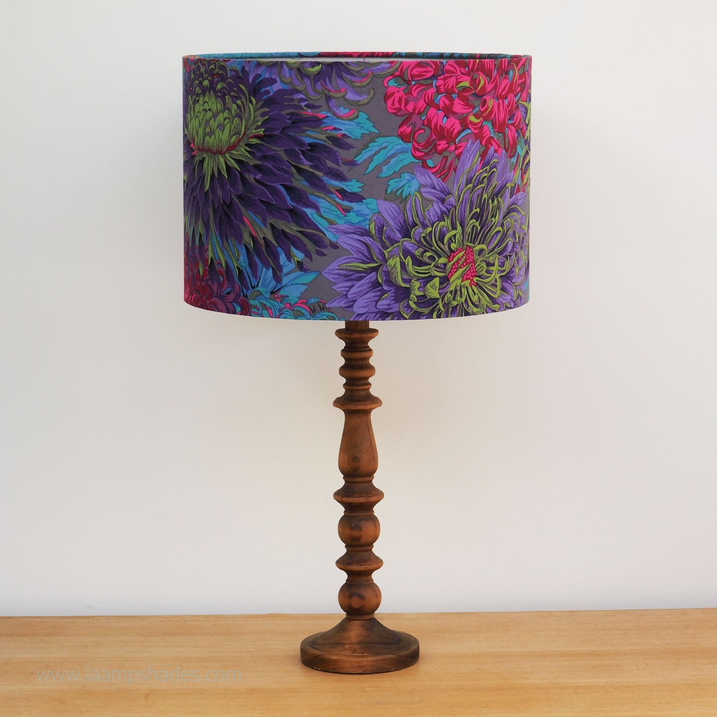 Japanese Chrysanthemum antique lampshade