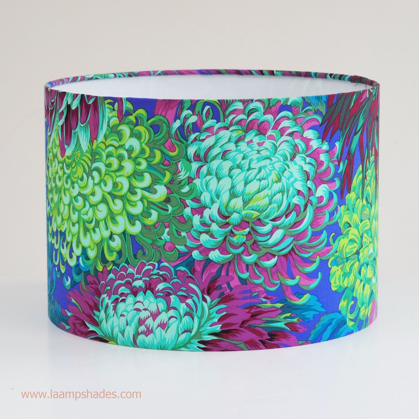 Japanese Chrysanthemum green lampshade