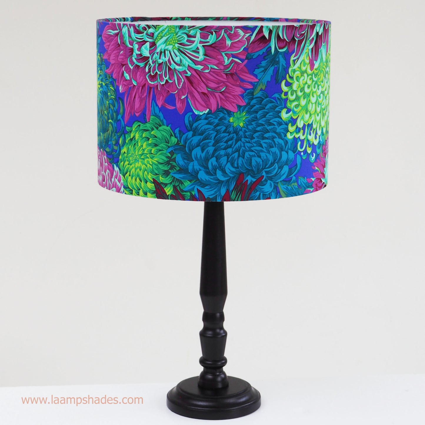 Japanese Chrysanthemum green lampshade