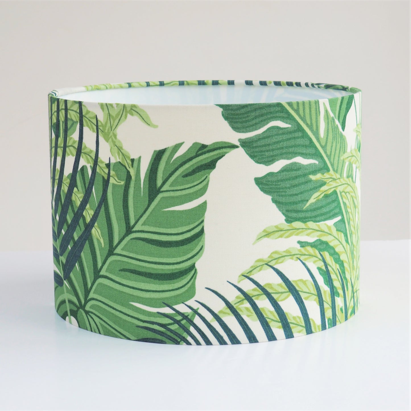 Sanderson Manilla green tropical lampshade