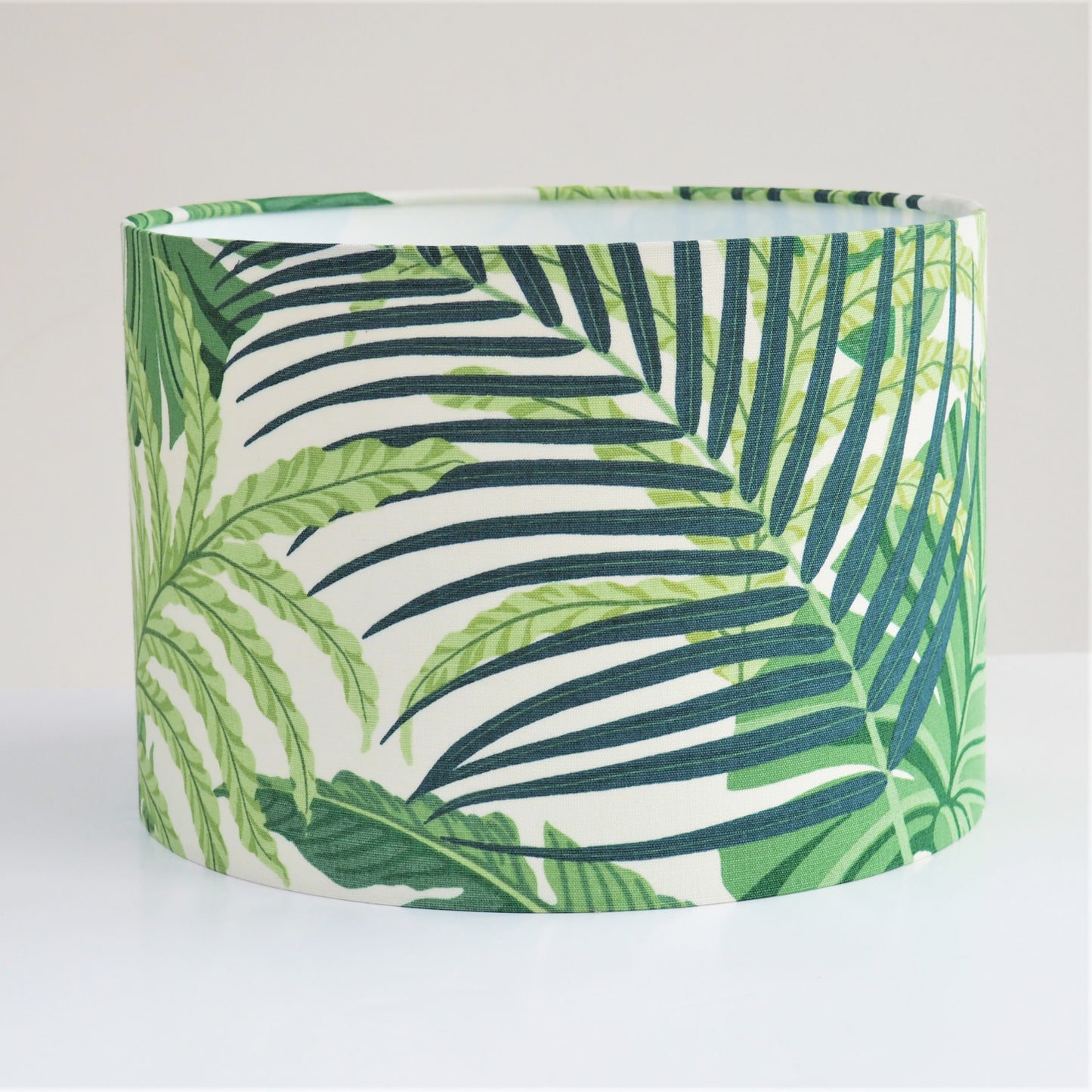 Sanderson Manilla green tropical lampshade