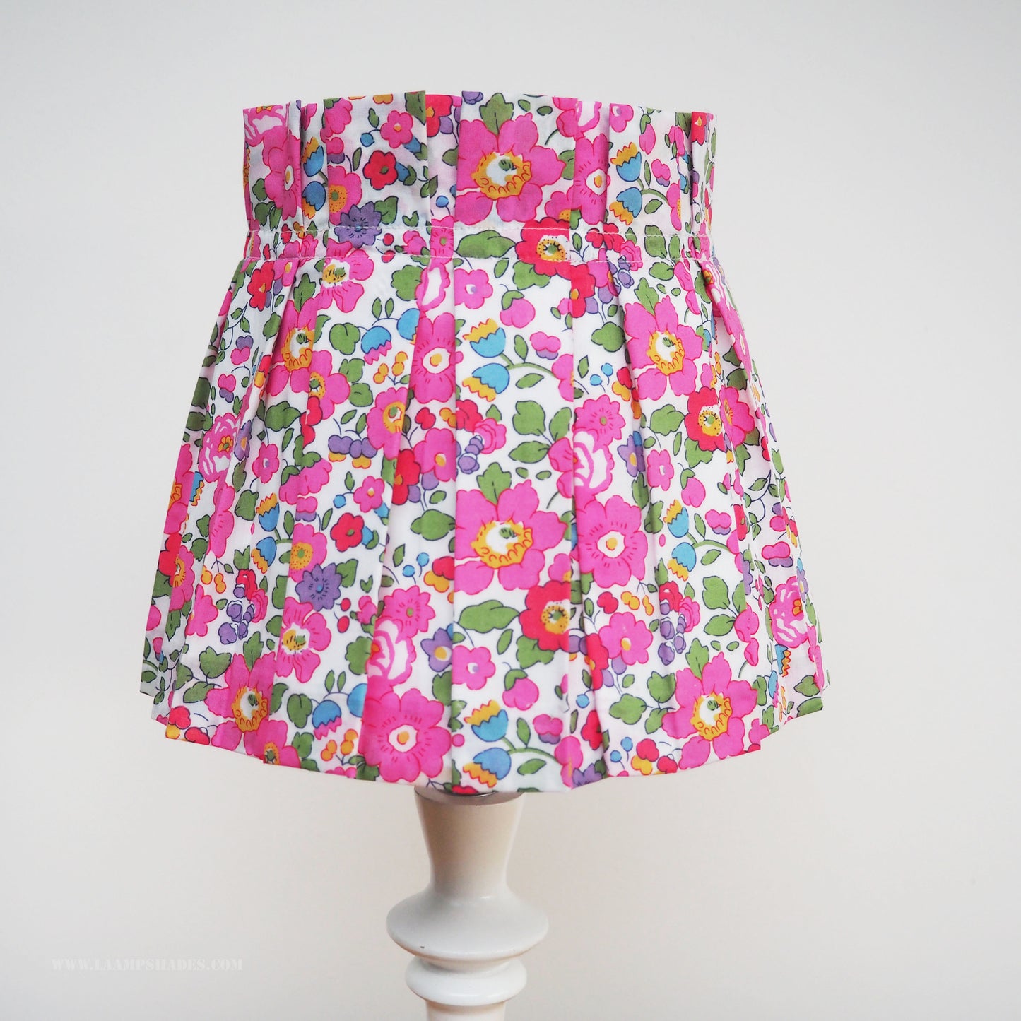 Box pleat Liberty Betsy lampshade