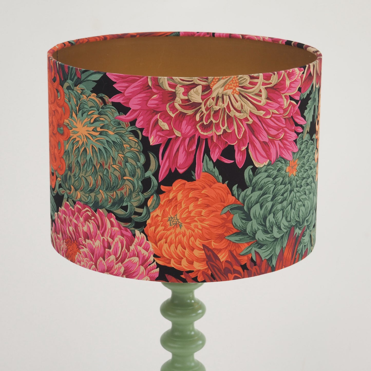 Japanese Chrysanthemum Red lampshade